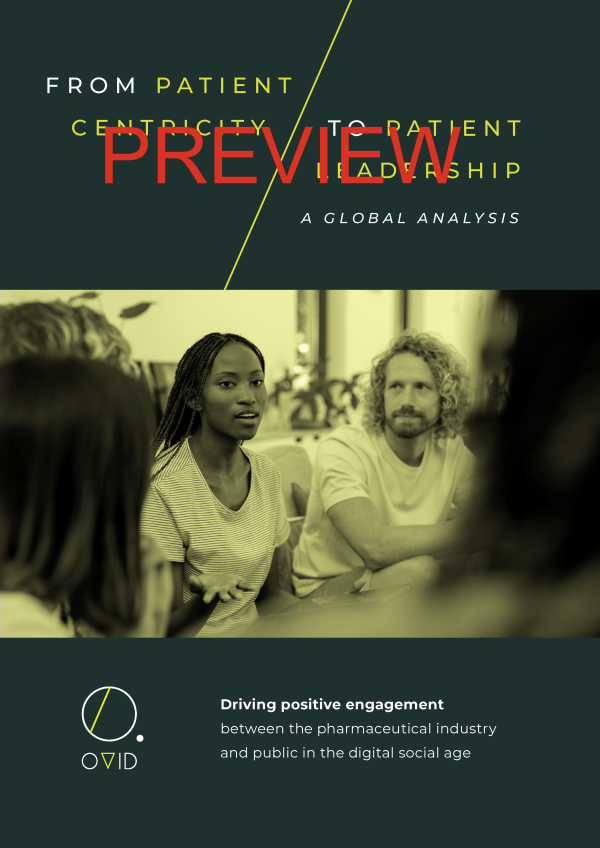 From Patient Centricity to Patient Leadership - A Global Analysis (LIMITED PREVIEW)